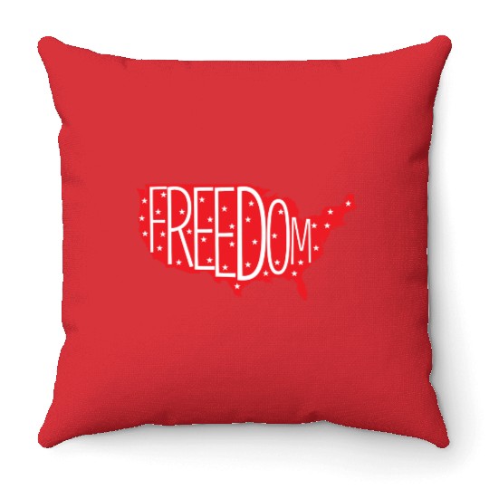 Freedom Throw Pillows