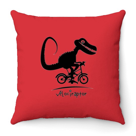 VELOCIRAPTOR Throw Pillows