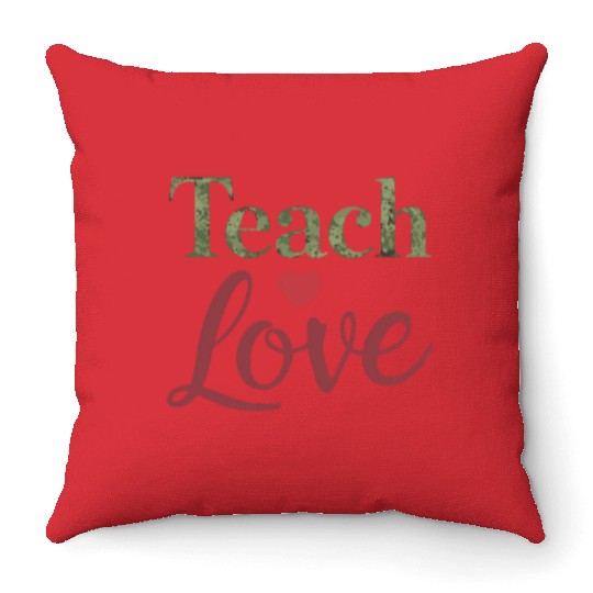 Special Education Teacher Sped Teacher Inclusion Throw Pillows