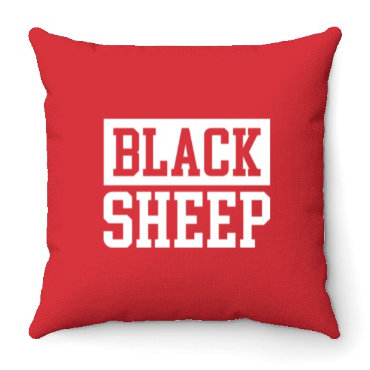 Black Sheep Throw Pillows