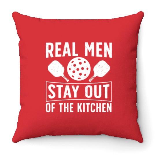 Best Pickleball Design Paddle Pickleball Lover Throw Pillows