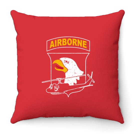 101st Airborne Division Throw Pillows