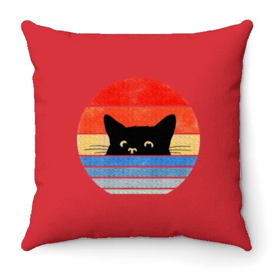 Cat Lover Cat Owner Cute Cat Throw Pillows
