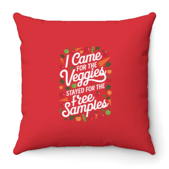 Farmers Market Farmer Agriculture Farming Food Throw Pillows