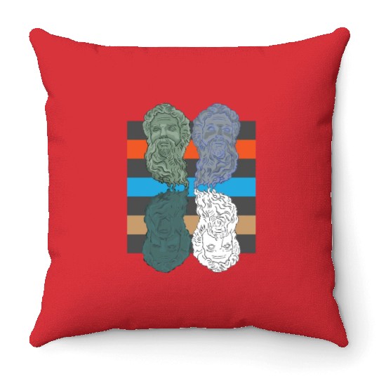Zeus Throw Pillows