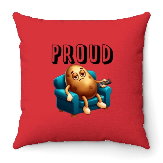 Couch Potato Throw Pillows