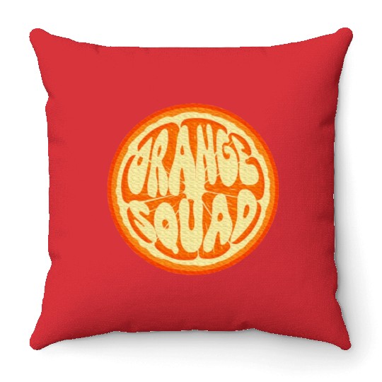 Orange Lover Fruit Orange Citrus Fruit Lover Throw Pillows
