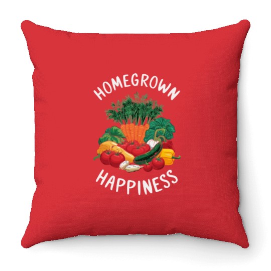 Farmers Market Farmer Agriculture Farming Food Throw Pillows