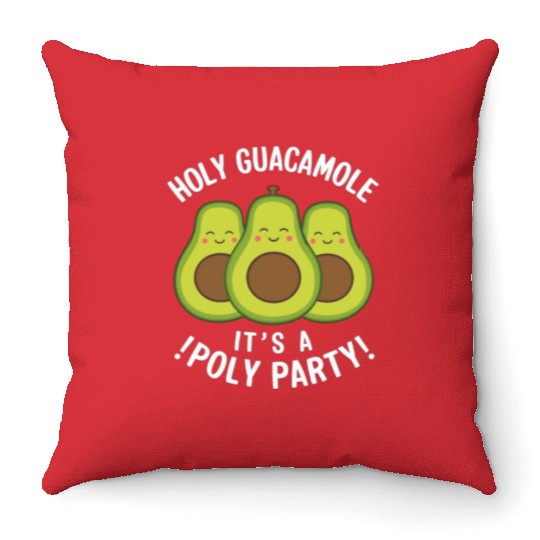 Polyamorous community Polyamorous Parenting Loving Throw Pillows