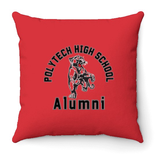 Polytech High School Alumni Throw Pillows