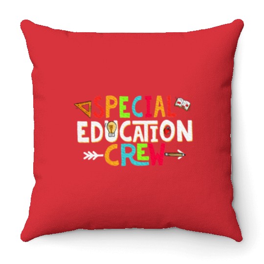 Special Educators Special Ed Teacher Throw Pillows