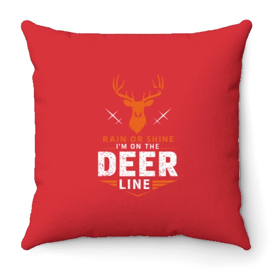 Ultimate Deer Hunting Lifestyle: Celebrate Throw Pillows