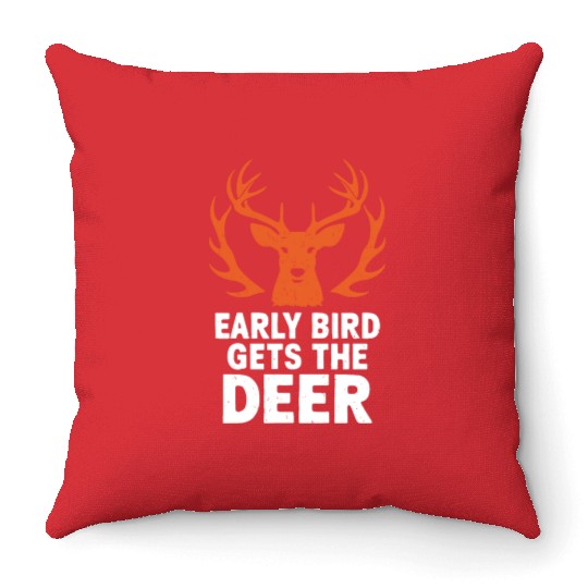 Ultimate Deer Hunting Lifestyle: Celebrate Throw Pillows