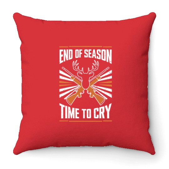 Ultimate Deer Hunting Lifestyle: Celebrate Throw Pillows