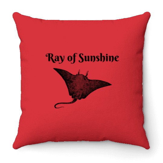 Ray of Sunshine Throw Pillows