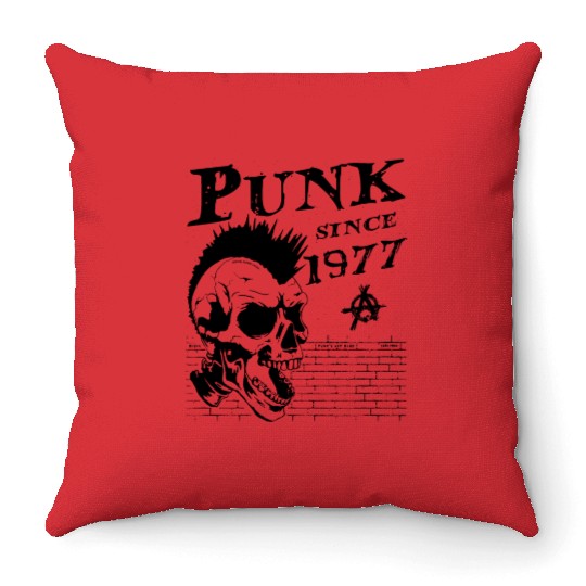 Punk Since 1977, Punks Not Dead, 47 Years Old and Throw Pillows