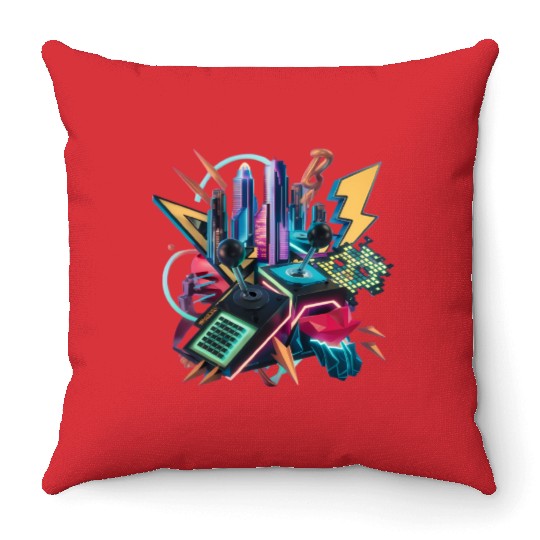 Modern Pop Culture Throw Pillows