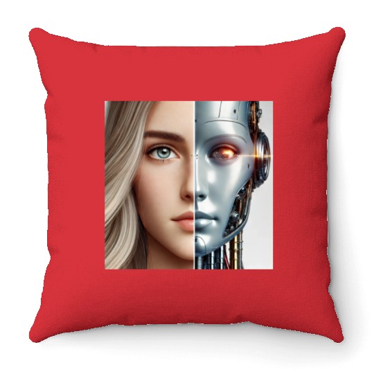 The Future is Now Throw Pillows
