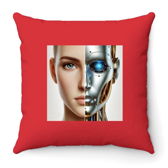 The Future is Now Throw Pillows