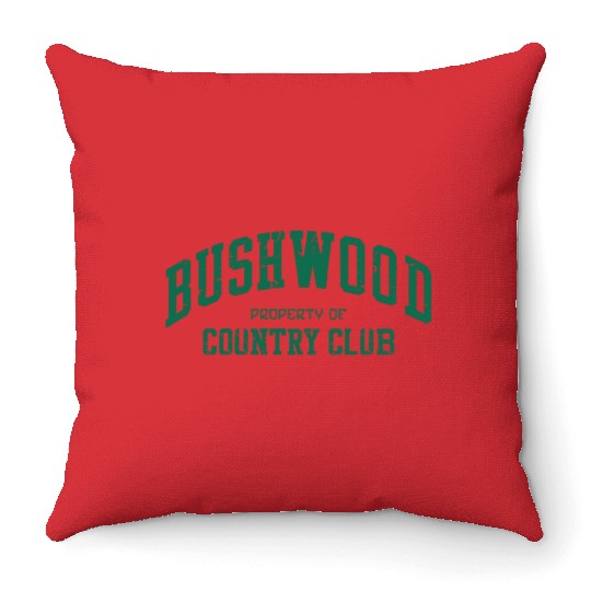 Bushwood Country Club 1980 Vintage Throw Pillows