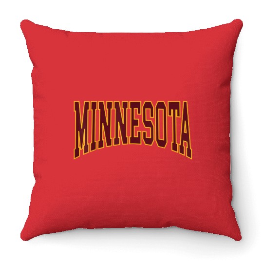 Minnesota Designs Throw Pillows