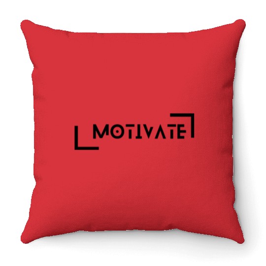 Stay Motivated: Inspirational Quote Throw Pillows