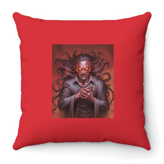 Halloween Night, Trick or Treat, Fright Night Throw Pillows