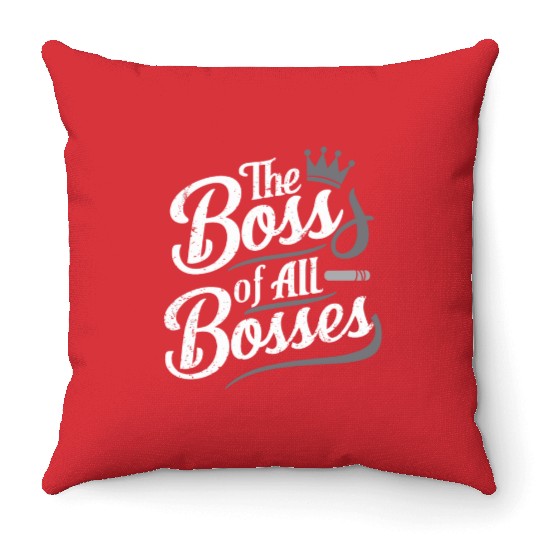 Mobster Gangster Mafia Organized Crime Boss Throw Pillows