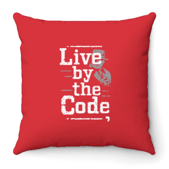 Mobster Gangster Mafia Organized Crime Boss Throw Pillows