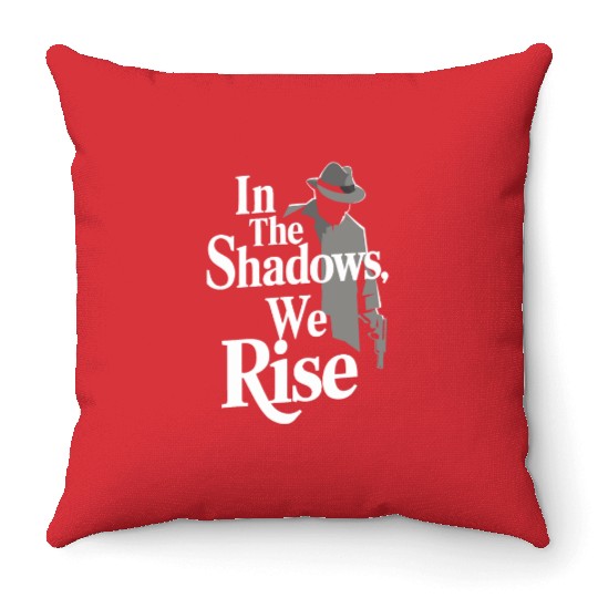 Mobster Gangster Mafia Organized Crime Boss Throw Pillows