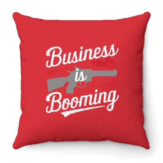 Mobster Gangster Mafia Organized Crime Boss Throw Pillows