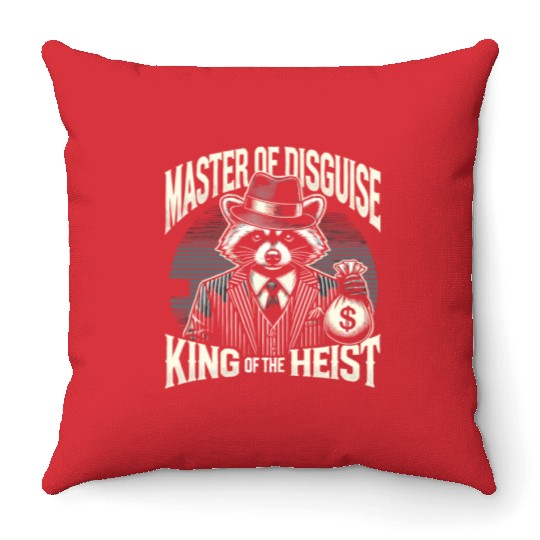 Mobster Gangster Mafia Organized Crime Boss Throw Pillows