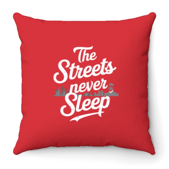 Mobster Gangster Mafia Organized Crime Boss Throw Pillows