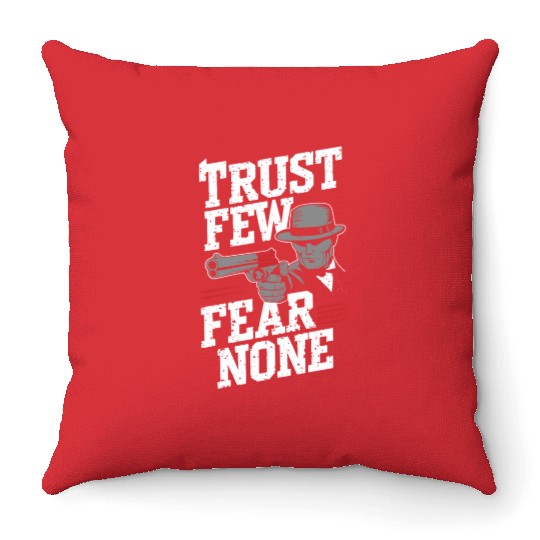 Mobster Gangster Mafia Organized Crime Boss Throw Pillows
