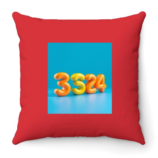 Typography Throw Pillows