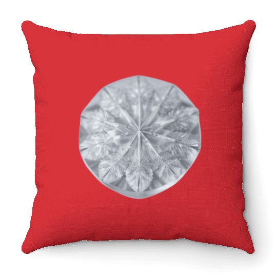 Ice Crystal Throw Pillows