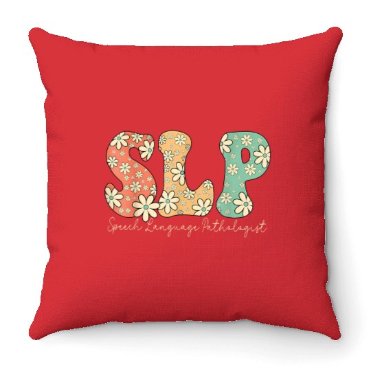 Speech Therapy Throw Pillows