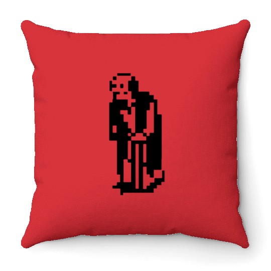 Head Teacher School Back to Skool ZX Spectrum Throw Pillows