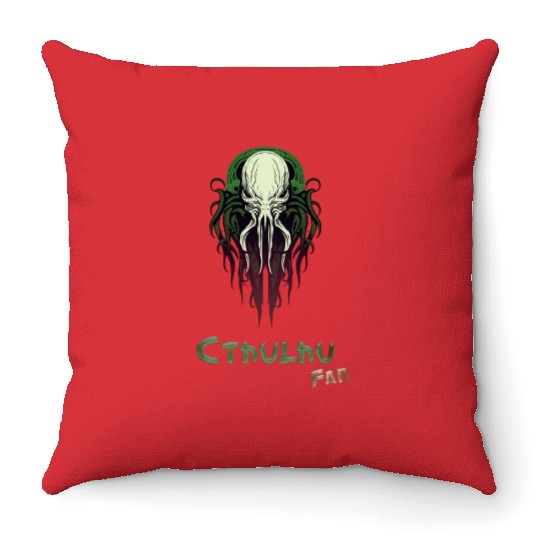 Cthulhu Fan Throw Pillows