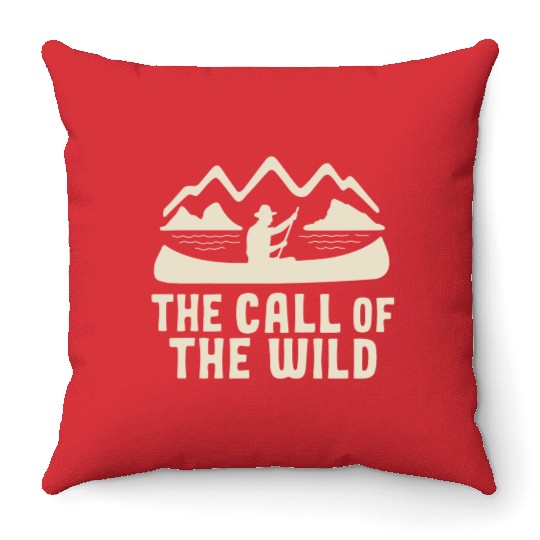 Canoe Canoeing Water sports Sport Throw Pillows