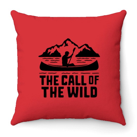 Canoe Canoeing Water sports Sport Throw Pillows