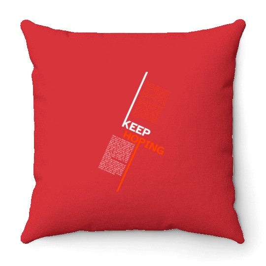 Hopeful Horizons Throw Pillows