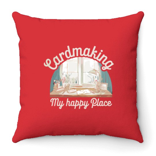 Cardmaker Scrapbooking Cardmaking Kits for Adults Throw Pillows