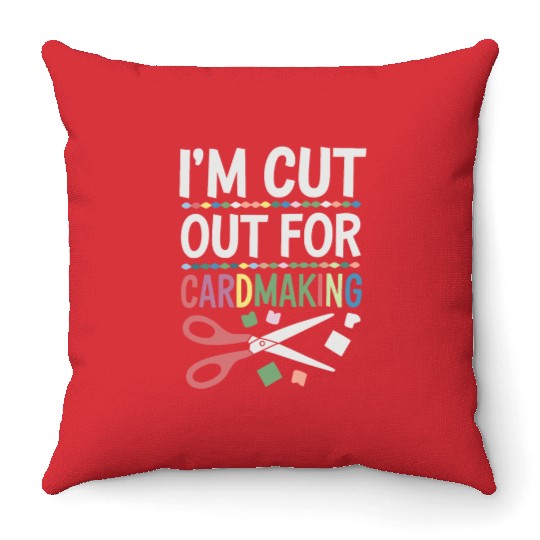 Cardmaker Scrapbooking Cardmaking Kits for Adults Throw Pillows