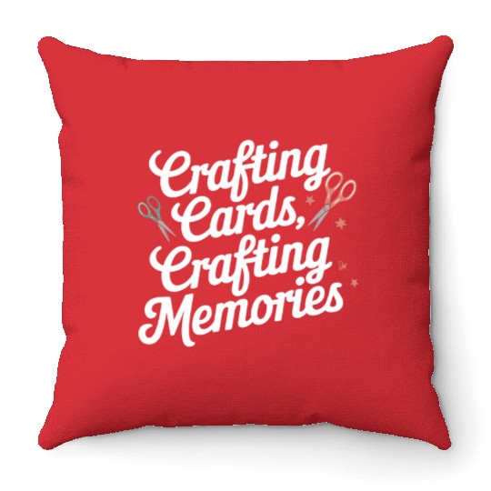 Cardmaker Scrapbooking Cardmaking Kits for Adults Throw Pillows