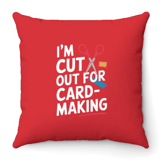 Cardmaker Scrapbooking Cardmaking Kits for Adults Throw Pillows