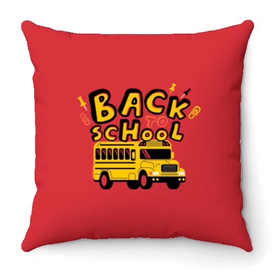 BACK TO SCHOOL Throw Pillows