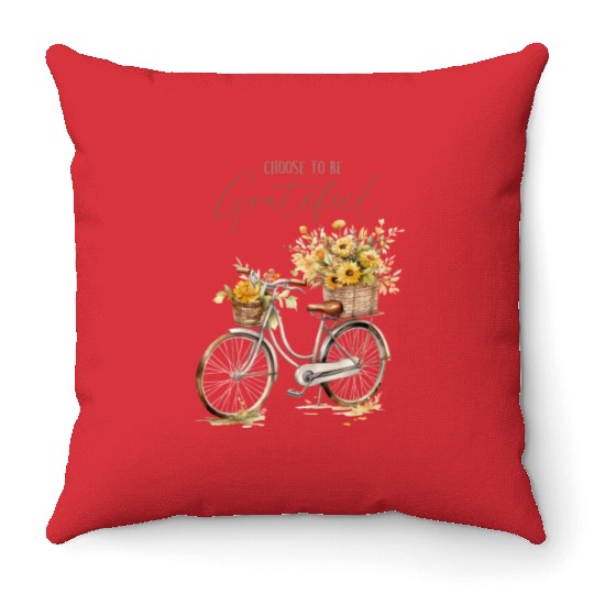 Sunflower Autumn Throw Pillows