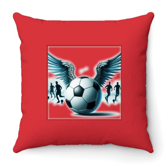 Sport is part of human culture. Throw Pillows