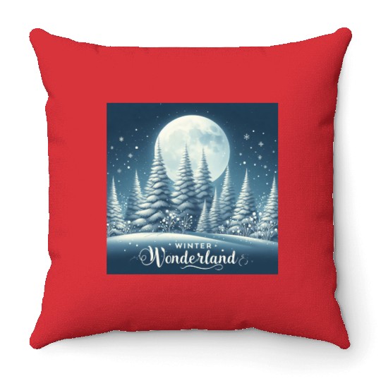 Winter Wonderland Throw Pillows